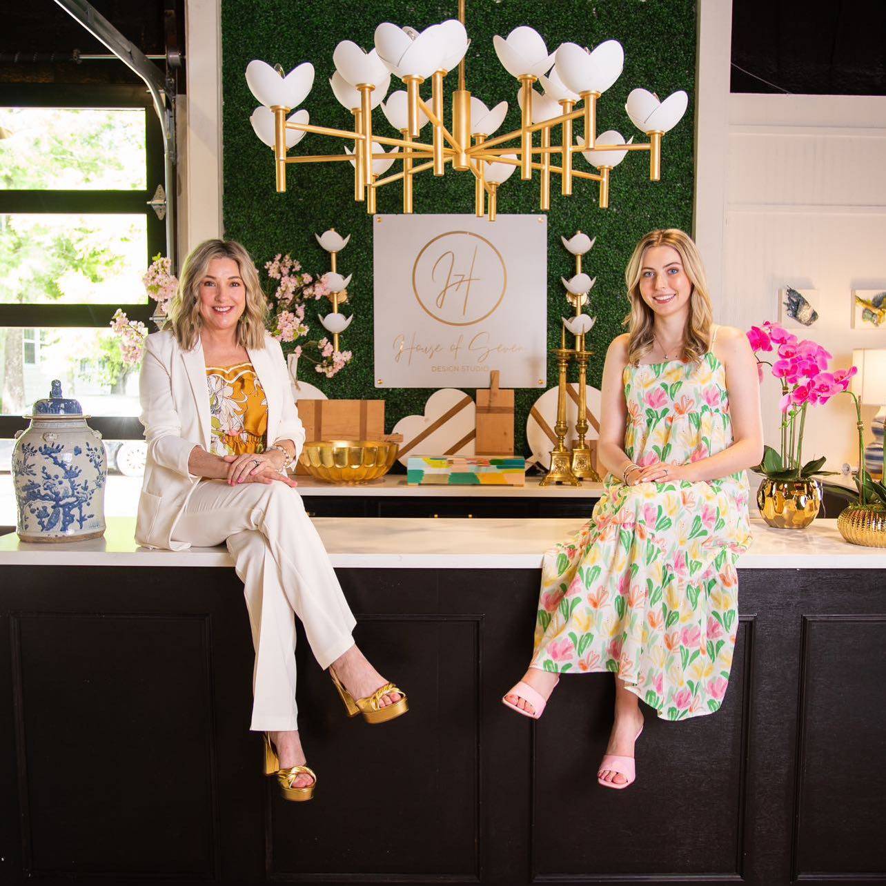 Lindsay Wipperling and Mikel Burns, founders of House of Seven Design